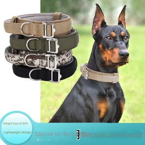 <span class=keywords><strong>Collar</strong></span> de entrenamiento táctico ligero para perros, pelo antirotura y despegado, patrón sólido acolchado de nailon, <span class=keywords><strong>Collar</strong></span> para mascotas transfronterizo - Product Image 2