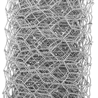 Grillage hexagonal en fil de fer de calibre 12, soudé, pour clôture, prix d'usine, galvanisé, revêtement PVC, haute résistance