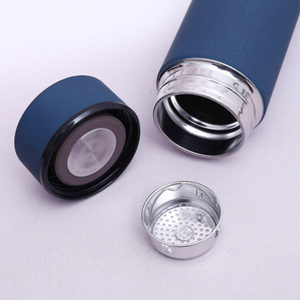 Stainless Steel Water Bottle <strong>Small</strong> Insulated Water Bottle Skinny Bottle Slim <strong>Flask</strong> for Coffee Tea Drink School Office Outdoor - Product Image 3