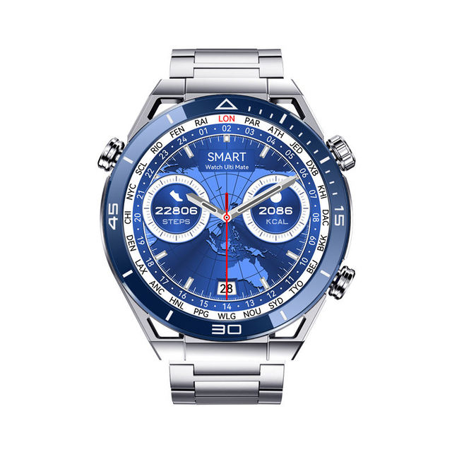 Hot Men Smart Watch DT Ultra Mate with Two Straps 1.5inch HD Display BT Calling Wireless Charge 100+ Sport Modes Business Watch
