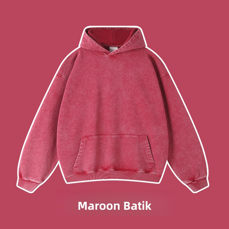 Maroon Batik