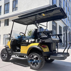 Carrito de Golf Eléctrico Cómodo y Conveniente para 6 Personas, Homologado para Circular por la Calle, con Caja de Almacenamiento, Motor EV, Mini Buggy Todoterreno - Product Image 3