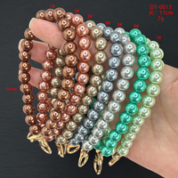 Correa Decorativa para Bolsos de Compras, Llaveros y Bolsos de Noche, Hecha a Mano con Perlas de ABS de Alta Calidad, Elegante y para Jóvenes