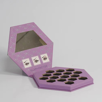 Palette de fards à paupières en carton magnétique vide, personnalisable avec logo, marque privée, pour maquillage