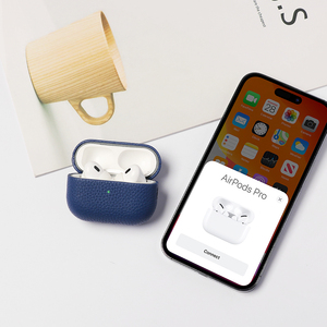 Nouvel arrivage étui de protection en cuir pour écouteurs étui portable pour <span class=keywords><strong>Airpod</strong></span> Pro étui accessoires de couverture d'écouteurs pour Apple <span class=keywords><strong>Airpod</strong></span> Pro - Product Image 4