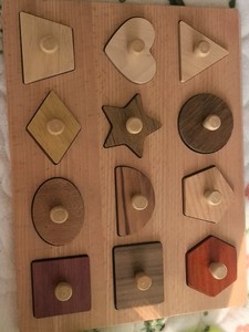 <span class=keywords><strong>Puzzle</strong></span> in <span class=keywords><strong>Legno</strong></span> Montessori per Bambini, Gioco Educativo con Forme e <span class=keywords><strong>Animali</strong></span>, Tavola con Manopole - Product Image 2