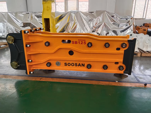 Martillo Hidráulico SOOSAN Sb 125 Tipo TOP, Motor para Excavadoras de 28-35 Toneladas, Construcción y Demolición, 1 Año de Garantía - Product Image 5