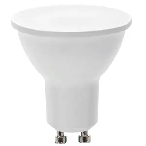 Lampada LED GU10 10W 3000K, efficiente, luce calda, ideale per illuminazione interna e decorazioni d'accento. - Product Image 1