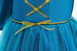 Robe de <span class=keywords><strong>princesse</strong></span> Mérida pour enfants, costume de scène inspiré du film Elsa, vêtements de cosplay pour enfants, costume de fête d'Halloween, carnaval - Product Image 5