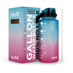 เหยือกน้ำออกกำลังกายแบบ Tritan ขนาด<span class=keywords><strong>2.2</strong></span>ลิตร, กระเป๋าใส่ของมีหูหิ้วสำหรับใส่ของขนาด64ออนซ์ - Product Image 2