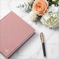 Planificateur hebdomadaire personnalisé non daté A5, carnet à couverture rigide avec reliure cousue, classeur de budget avec pages en papier