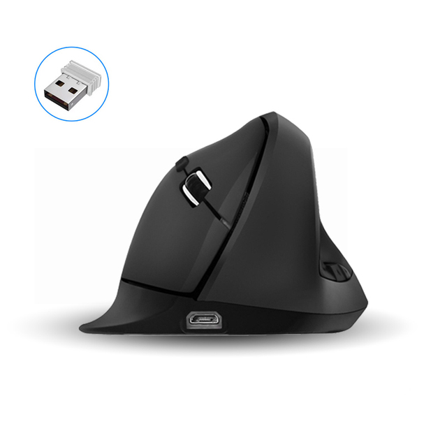 Ergonomic Mouse 3 Adjustable DPl Wireless Vertical Gaming Mouse 2.4G USB Interface Gaming Mice for Laptop Office