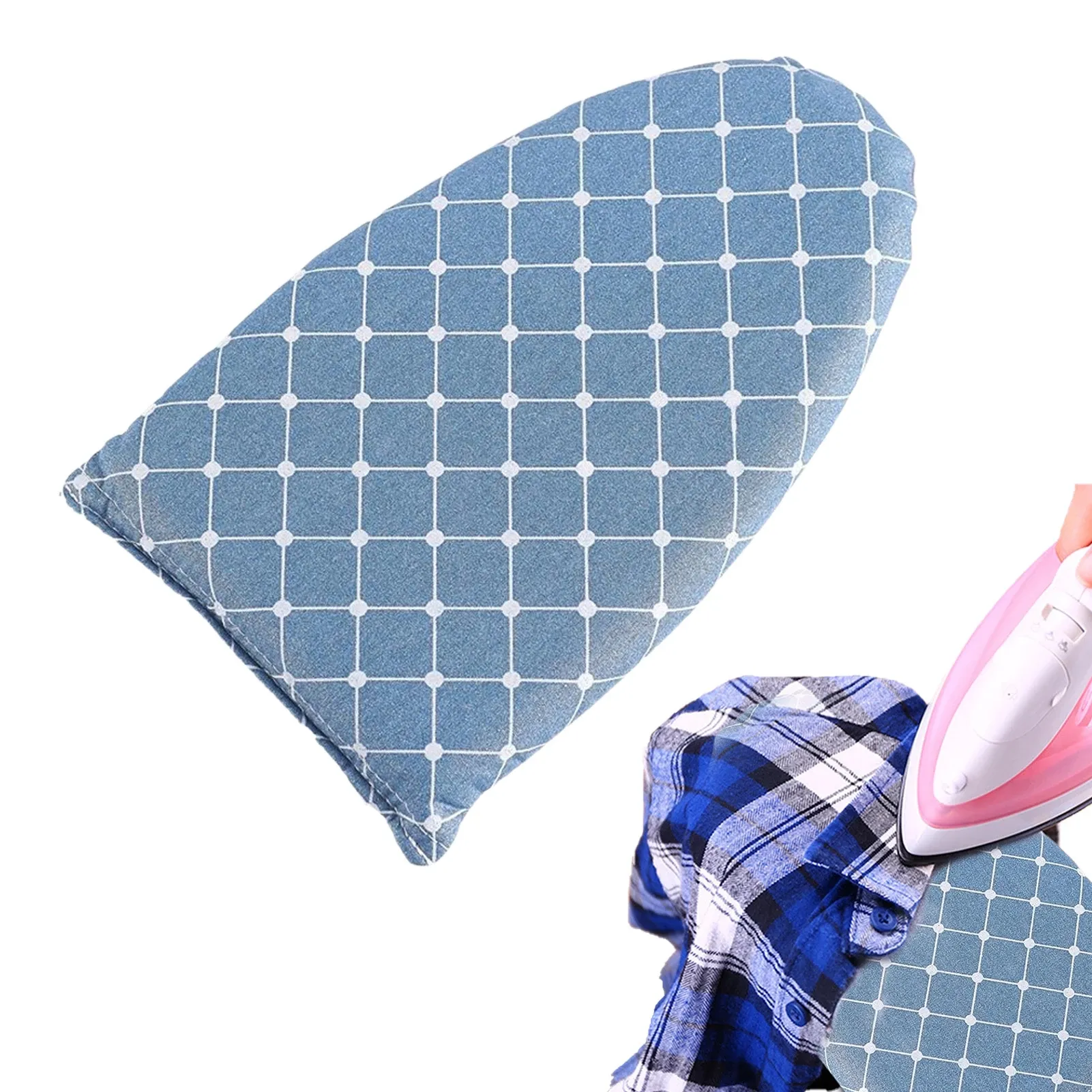 Hand held Mini ironing pad, heat-resistant , clothes steamer sleeve