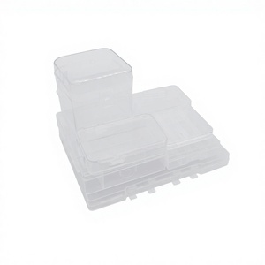 Boîtes de rangement carrées transparentes en PP rigide de qualité alimentaire certifiées ISO9001 pour la pêche et l'usage domestique - Product Image 5