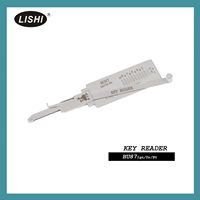LISHI Kit tukang kunci 2 in 1 otomatis Pick dan Decoder termasuk 77Pcs
