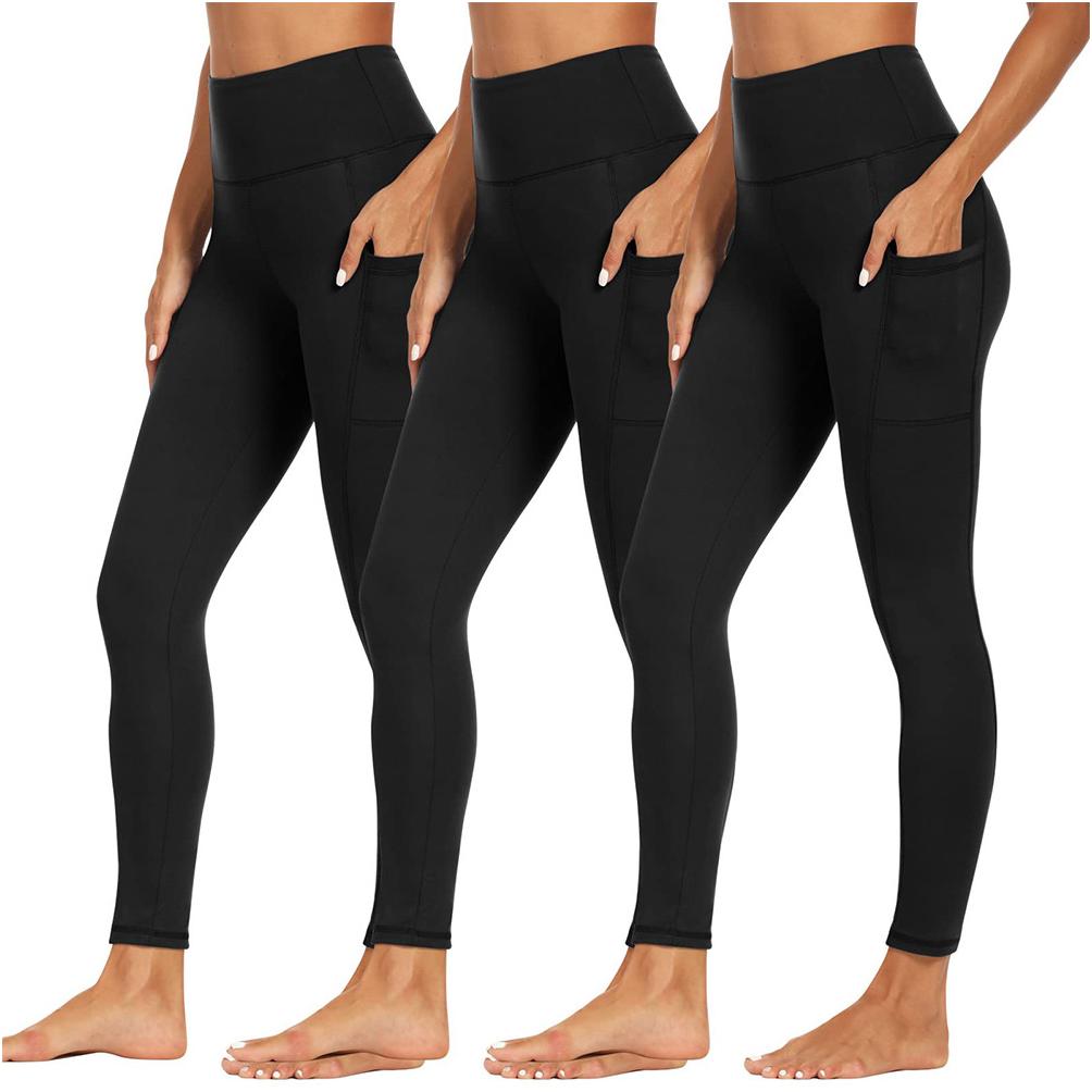 Training Clothes Fitness  Seamless Striped Spliced High Waist White Thick Bottom V Cut Flare Custom Women'S Leggings Oem