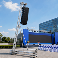 Torre de Elevación Portátil para Exteriores, Impermeable, de Aluminio Resistente a la Corrosión, con Diseño Modular para Festivales de Música