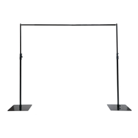 ZB-004 Banquet meubles banquet périphérique usine réglable robuste fond tuyau ensemble support kit 10 pieds x 10 pieds