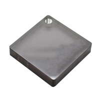 Feuille acrylique grise fumée de 5mm 1/5 "d'épaisseur avec panneau de verre plexi noir translucide coupant la dalle de lucite brute finie