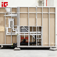 Cabines de salle de bain préfabriquées autonomes tout-en-un, en acier léger préfabriqué, unités de salle de bain portables, douche, toilettes, modules de salle de bain modulaires