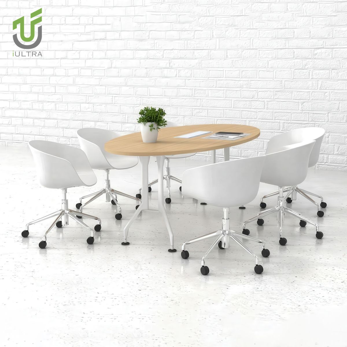 conference room table racetrack