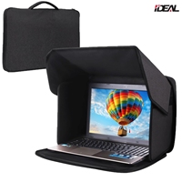 Support magnétique rotatif à 360° pour tous les ordinateurs portables, étui rigide en tissu Oxford pour tablette, compatible avec les écrans perforés ou en verre, idéal pour l'usine
