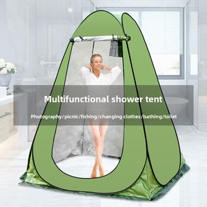 <span class=keywords><strong>Tente</strong></span> <span class=keywords><strong>de</strong></span> <span class=keywords><strong>douche</strong></span> et <span class=keywords><strong>de</strong></span> toilette portable d'extérieur quatre saisons, à ouverture rapide, épaissie, chaude, monocouche, <span class=keywords><strong>pliable</strong></span>, pour se changer et se doucher - Product Image 2