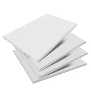 HSQY High Density Plastic Sheet 2050*3050mm Forex Board Sheet 3mm 4mm 5mm PVC Celuka Board PVC Form Boards