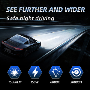 Bombillas LED para Faros Delanteros SFIDA K6 de 150W y 6000K con 2 Años de Garantía. Caja Personalizada Disponible. IP67 Resistente al Agua, 300% Más Brillante que los Halógenos. - Product Image 2
