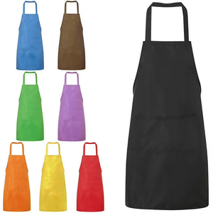 Tablier de cuisine professionnel avec poches, mélange coton/polyester, logo personnalisé disponible - Product Image 2