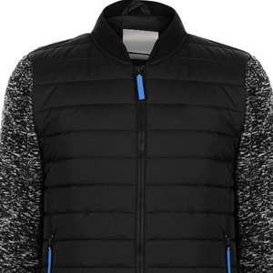 New Custom Logo Hooded Customized Logo <b>Waterproof</b> Outdoor <b>Padded</b> Bubble Warm Winter Men's Puffer <b>Jacket</b> High Quality Reversible - Product Image 3