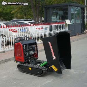 Rhinoceros Chinese Mini Dumper Benzin/Benzin Crawler Dumper Factory Track Mini Dumper 800kg Mit Ce 500Kg Neu Gebraucht - Product Image 1