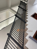 Reilbu Fabrikpreis Aluminiumzaun für Treppen- und Terrassenbalustraden & Handläufe Treppengeländer