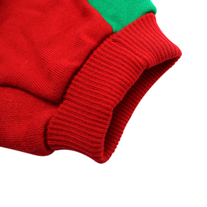<span class=keywords><strong>Pull</strong></span> en tricot pour <span class=keywords><strong>chien</strong></span> à imprimé quadricolore Noël moelleux, vêtements thermiques confortables pour animaux de compagnie avec motifs Père Noël et rennes pour chiens de petite et moyenne taille - Product Image 3