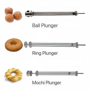 30-90mm Donut Hướng dẫn sử dụng T103 dọc Mochi Donut máy cơ khí 9L Phễu Donut nhà sản xuất đa chức năng Nồi chiên - Product Image 3