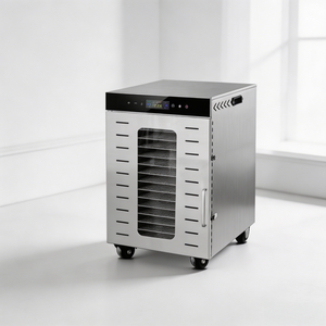 Déshydrateur alimentaire en acier inoxydable, déshydrateur alimentaire industriel à air chaud pour fruits et légumes - Product Image 1