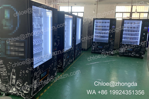 Đức zhongda nhà máy miễn phí tự động tùy chỉnh Snack Máy bán hàng tự động và đồ uống lạnh Máy bán hàng tự động để bán - Product Image 6