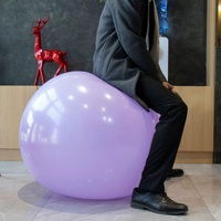 Vente chaude de ballons en latex colorés de 36 pouces 25g ballons décorés en usine pour les fêtes de Noël article unique