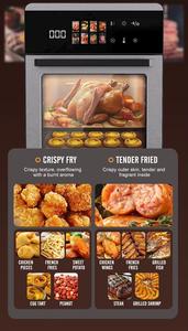 Freidora de Aire Eléctrica OEM ODM de Acero Inoxidable de 20L, Eficiencia Energética Clase A++, Gran Capacidad, Cesta Única, Venta al por Mayor, Stock en la UE - Product Image 5