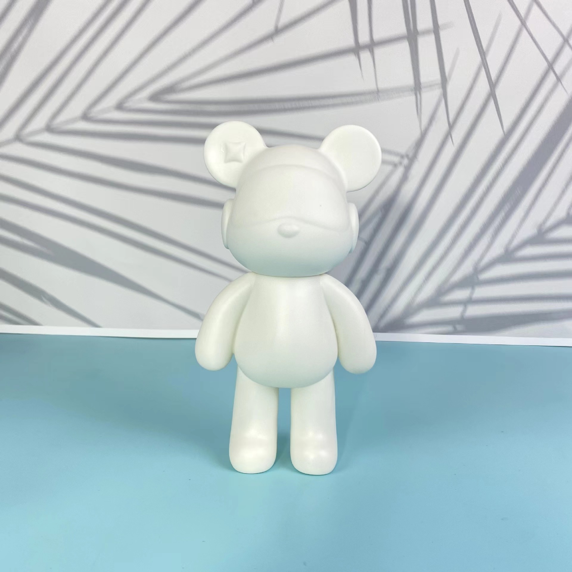 流体熊白色胚胎批发颜料画和钻石粘贴DIY手工流体熊艺术绘画流体暴力熊