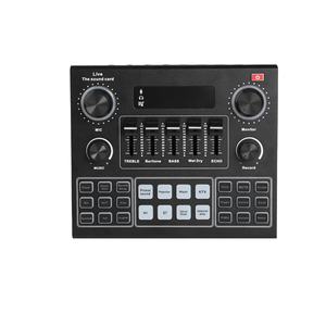 Carte son professionnelle Furuijie V9SJ en anglais, suppression du bruit, double support pour le streaming en direct, batterie intégrée pour ordinateur - Product Image 1