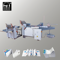 Nouvelle plieuse automatique de papier A2 haute efficacité, anti-blocage multi-plis, usage industriel pour dépliants et manuels d'instructions