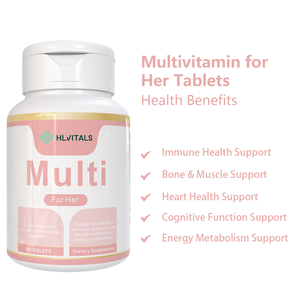 Oem Daily Women's Complete Multivitamin Multimineral Tablets Supplement For Antioxidant Bone Support Immunity Boost Metabolism - Product Image 2
