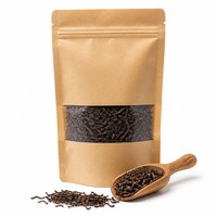Thé noir rouge rubis en vrac 500g, parfum miel, base pour thé au lait, ingrédient pour thé aux fruits, vente en gros