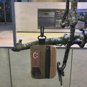 Pochette de rangement portable à fermeture éclair en PVC à motif écossais avec logo personnalisé, porte-clés, mini porte-monnaie, portefeuille, sac à main promotionnel avec crochet - Product Image 2