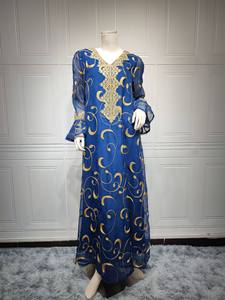 Vestido Midi de Alta Gama para Mujer, Estilo Étnico Retro, el Más Vendido en Oriente Medio (Grandes Cantidades, Contáctenos para Negociar)<span class=keywords><strong>21</strong></span> - Product Image 4