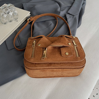 Sac bandoulière tendance style rock pour femme, design veste de motard, sac à bandoulière rétro en cuir PU avec fermeture éclair