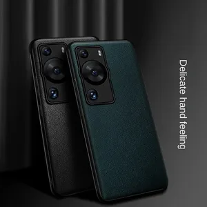 Pour <span class=keywords><strong>Huawei</strong></span> P60 Pro étui <span class=keywords><strong>Huawei</strong></span> P60pro <span class=keywords><strong>P30</strong></span> étui de luxe en cuir PU femmes homme antichoc téléphone lentille <span class=keywords><strong>Protection</strong></span> étuis couverture - Product Image 1