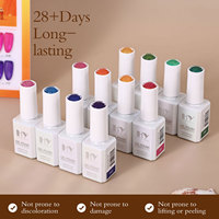 Hanyinails – Kit de vernis gel néon flash 18 ml, 12 couleurs, à retirer par trempage, UV/LED, ensemble néon lumineux, fournisseur d'usine pour étiquettes privées
