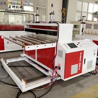 Machine de fabrication de tuiles de toiture ondulées en PVC/ASA de haute qualité, à double vis, haute productivité, contrôlée par PLC